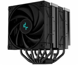 DEEPCOOL chladič AK620 Zero Dark / 2x120mm fan / 6x heatp...