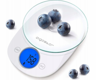 Waga kuchyna Aigostar Electronic Kitchen Scale White VDE/...