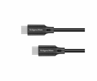 Kabel USB Kruger&Matz USB-C - USB-C 2.5 m Czarny (KM1261)