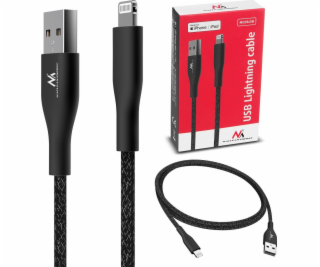 IOS MFi Cable Charging Transfer Fast Charge USB 2.4A Blac...