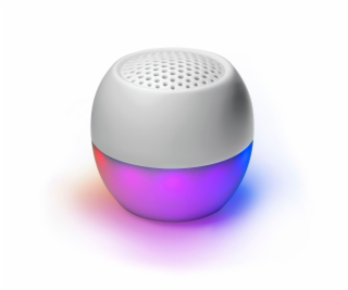 Boompods Tide Round  Speaker Soundflare White