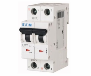 Eaton Istič FAZ-C4/2-DC 2P C 4A 10kA 279136