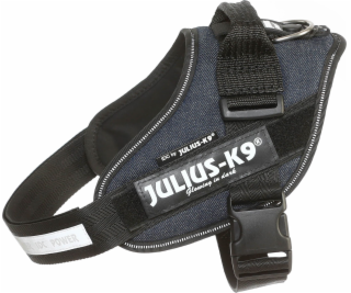 Trixie postroj Julius-K9®, 0/M-L: 58-76 cm/40 mm, denim