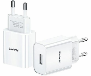 Ładowarka Usams T18 1x USB-A 2.1 A (CC075TC01)