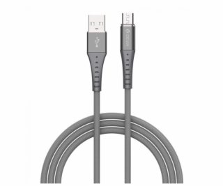 Devia Braid Series Cable (2.1A Android) 1M silvery