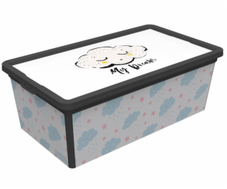 Box úložný CUTE SKY 5 l/19x33, 5x11, 5 cm s vekom