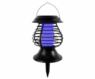 Lampa solárna na ničenie hmyzu UV LED 2v1