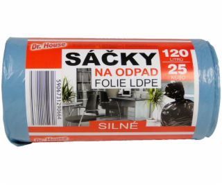 Vrece na odpadky 120l/25ks silné