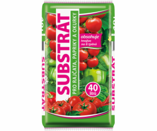 Substrát Forestina Standard paradajky, papriky, uhorky 40 l