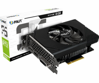 Paliť GeForce RTX 3050 StormX NVIDIA 8 GB GDDR6