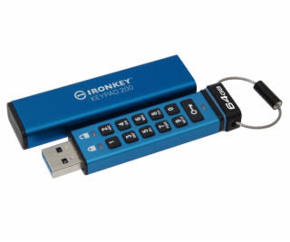 P200/64GB/145MBps/USB 3.2/USB-A/+ Adaptér/Modrá