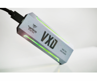 Patriot VXD externý box USB 3.2 M.2 NVMe SSD RGB