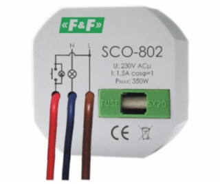 F&F SCO-802 Osvětlení stmívače s pamětí 230 V AC 350 W SC...