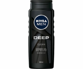 Sprchový gel Nivea Deep Clean 500 ml