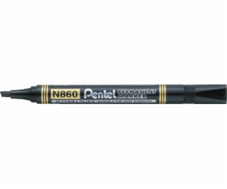 Pentel Permanent Marker N860 Cut Black Tip (42K054A)