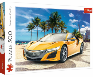 Puzzle 500 prvkov letné dobrodružné auto