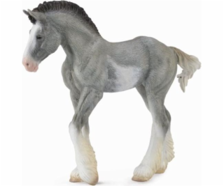 Collecta Figurine hříbě Clydesdale hříbě Blue Roan (004-8...