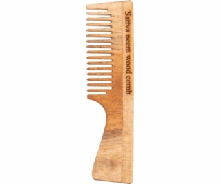 Sattva sattva neem Wood Comba Hair Honey Honey Green 19cm