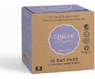 Ginger Organic GINGER ORGANIC_Podpaski na dzień 10szt