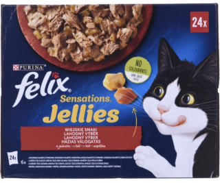 Nestle Felix Sasz.24x85G Sensations Village Chuť v želé (...