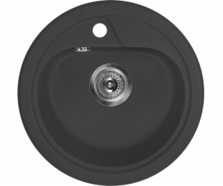 Deante 1-Chamber Sink Fiesta Round 45cm Graphite (ZRS 2803)