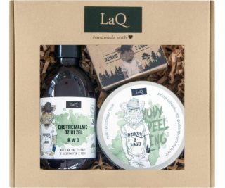 Laq Laq_set Dzik Small Gel 300ml + Body Peeling 200 ml + ...