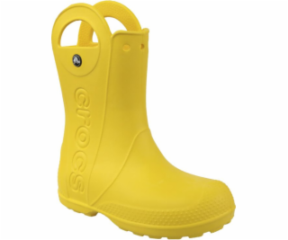 Crocs Children s Shoes Rain Boot Yellow 32-33 (12803)