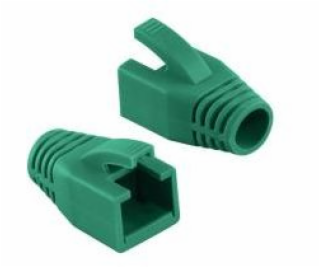 LOGILINK Plug -in Plug RJ45 8mm kategorie 6 Green 50stuk ...