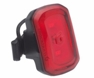 Zadní lampa Blackburn Klikněte na USB 20 lumenů Černá skř...