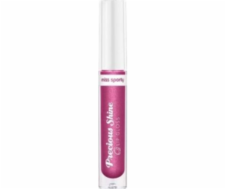 Slečna Sporty Precious Shine Lip Gloss 050 Amazing Fuchsi...