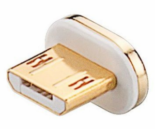 Gembird Micro USB - Magnetický konektor Sony White Gold (...