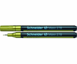 Schneider Oil Marker Schneider Maxx 278, 0,8 mm, zlato - ...