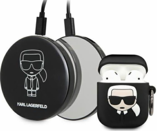 Případ Karl Lagerfeld Klbppboa2k Iconik pro AirPods + Pow...