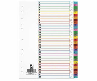 Q-Connect Spacery Mylar A4 1-31 (KF00166)