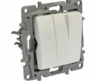 Legrand Triple Connector Niloe 10AX White (764503)