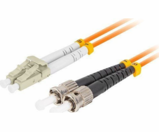 Patchcord światłowodowy MM ST/UPC-LC/UPC DUPLEX 3.0MM OM2...