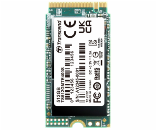 Transcend SSD MTE400S      512GB NVMe PCIe Gen3x4 3D