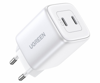 UGREEN Nexode 45W Dual USB-C PD Charger (25W+20W) white