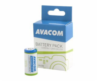 AVACOM nabíjecí fotobaterie Avacom CR123A 3V 450mAh 1.4Wh