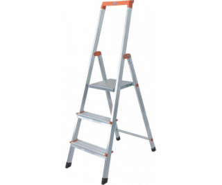 Ladder 3 step freestanding Krause Solidy 126214