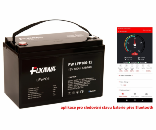 FUKAWA LFP100-12 LiFePo4 (12,8V 100Ah Bluetooth)