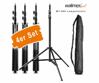 walimex WT-806 Lampenstativ 256cm                    4er Set