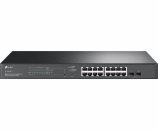 TP-Link JetStream 18-Port Gigabit Smart Switch with 16-Po...