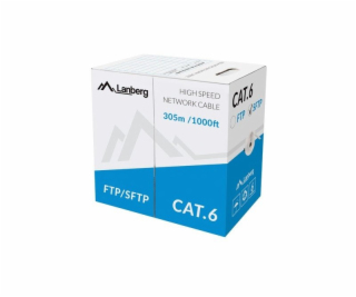 Lanberg LCU6-10CC-0305-S networking cable 305 m Cat6 U/UT...