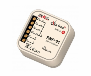 Čtyřkanálový rádiový vysílač Zamel RNP-01