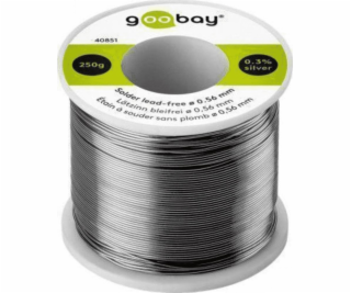 Goobay bezolovnatý pájecí cín 0,56 mm 250 g (40851)