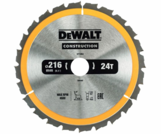 Dewalt kotoučová pila 216x30mmx24z - DT1952-QZ