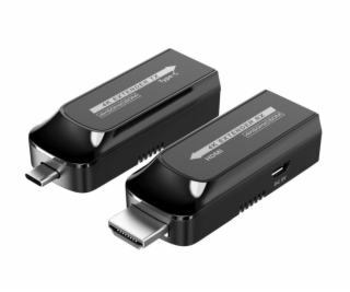PremiumCord USB-C na HDMI extender přes Cat5e/6/6a 4K@60H...