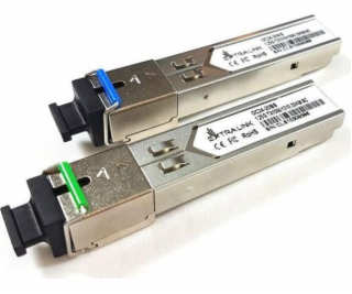 SFP1.25G SFP moduly WDM 1310 / 1550nm 20km v jednom režimu