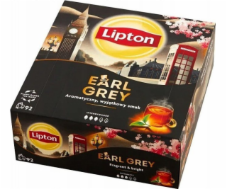 LIPTON  EARL GREY Herbata Czarna 92 torebki